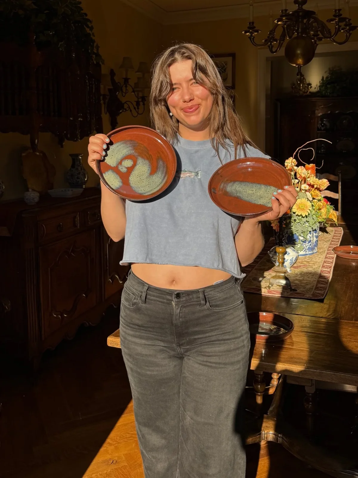 Isa, the ceramicist behind Cavatappi Ceramics
